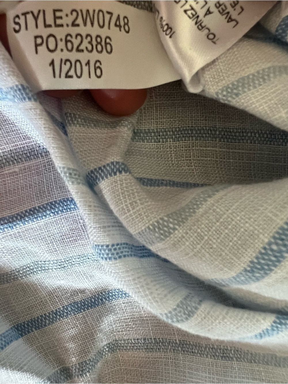 Vineyard Vines Beach Stripe Embroidered Popover top Sz 2 NWT - Picture 8 of 11